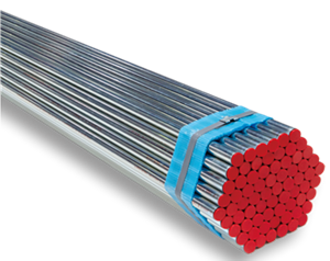 CARBON STEEL PIPE ACCORDING TO EN10305-3, EXTERNAL GALVANIZING 7.5-9 MICRON.